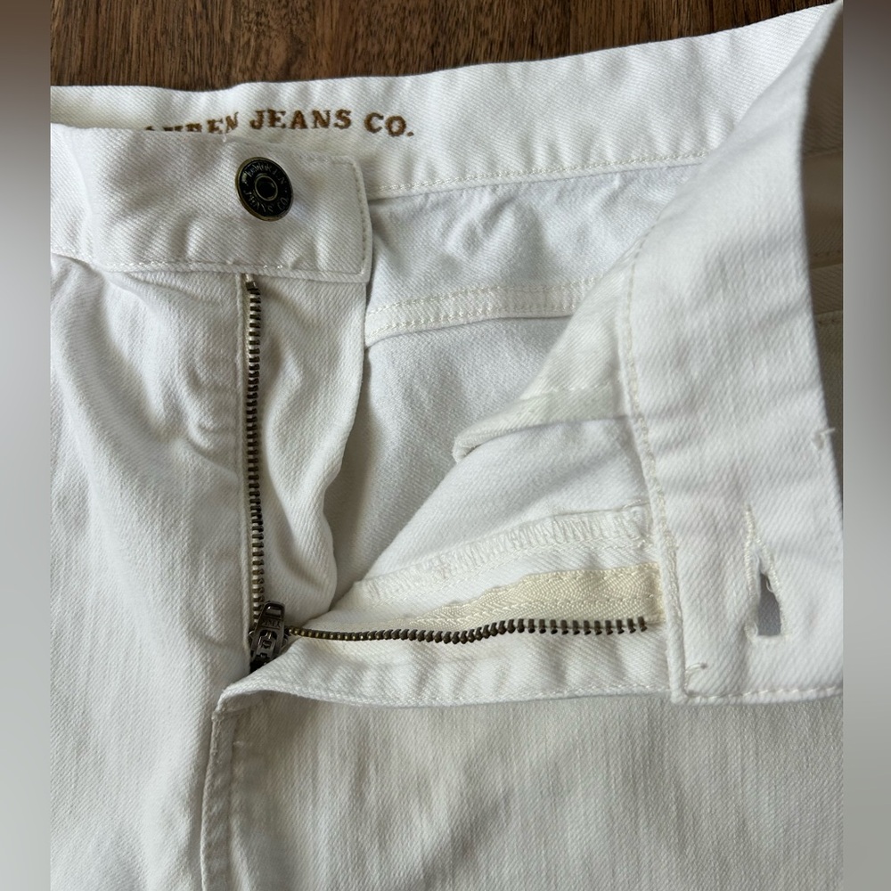 RALPH LAUREN JEANS CO White Straight Leg Capris Bareback Preppy Old Money Size 6 - Picture 11 of 15